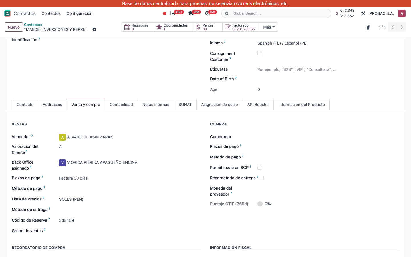 MAEDE client valuation A