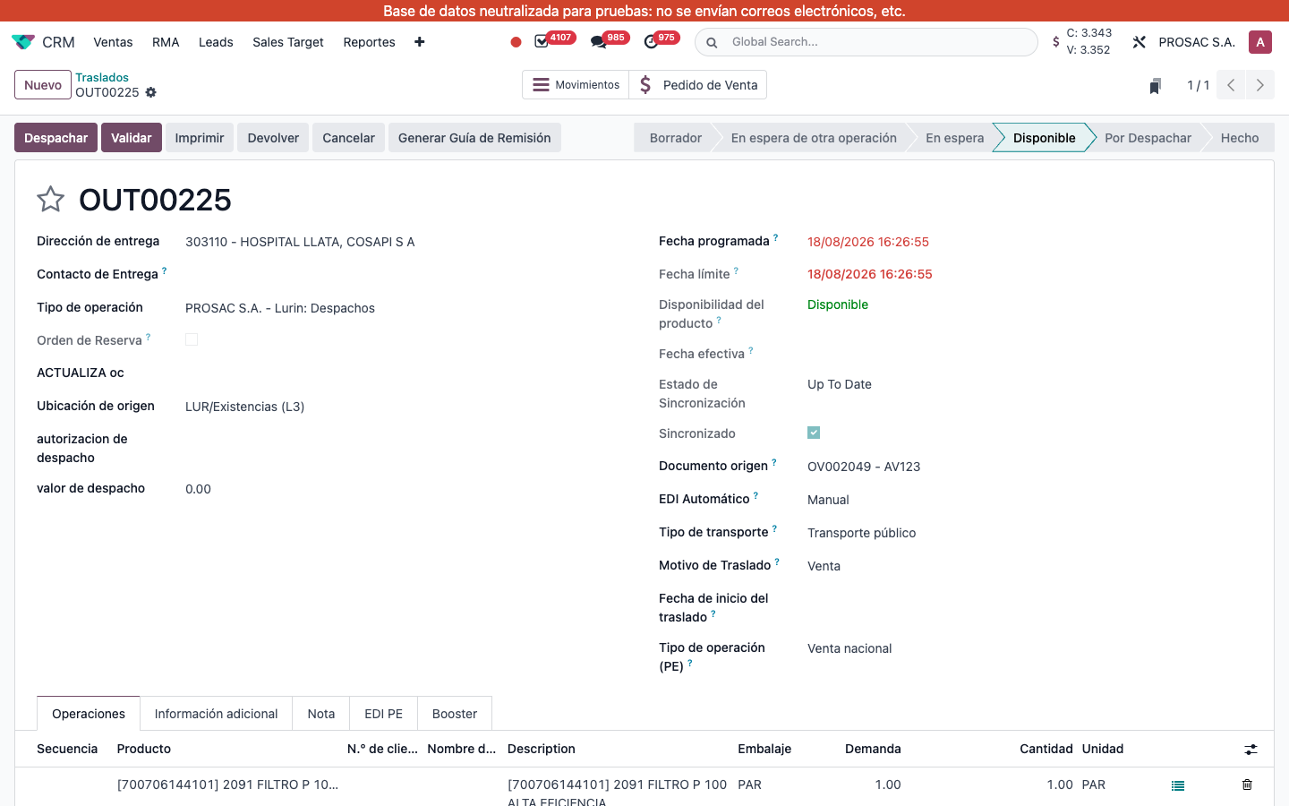 OUT00225 Secuencia on stock moves