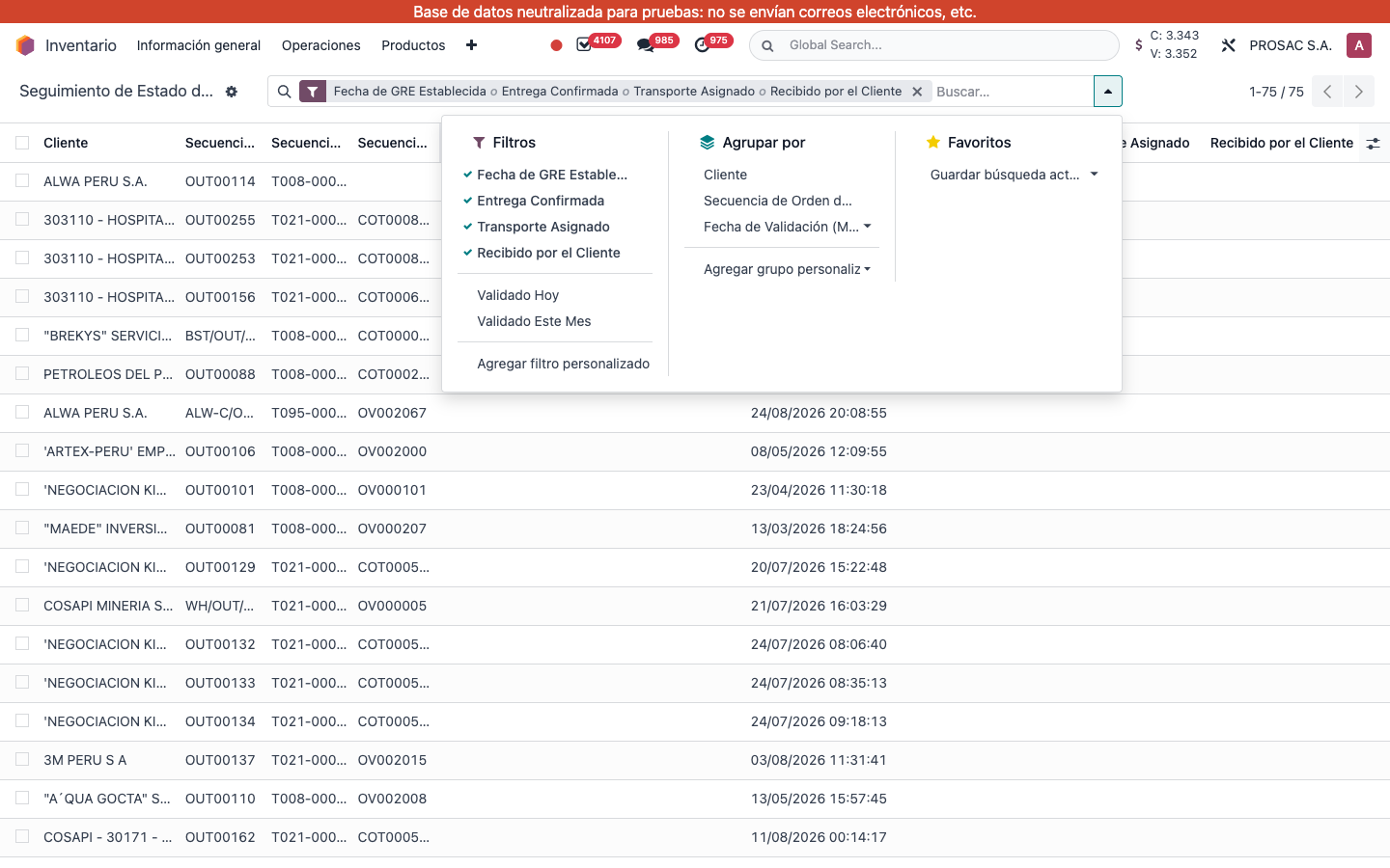 Follow-up search filters